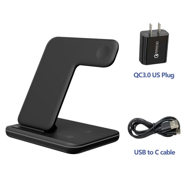Charging Stand for Apple Watch, iPhone, & Samsung Galaxy