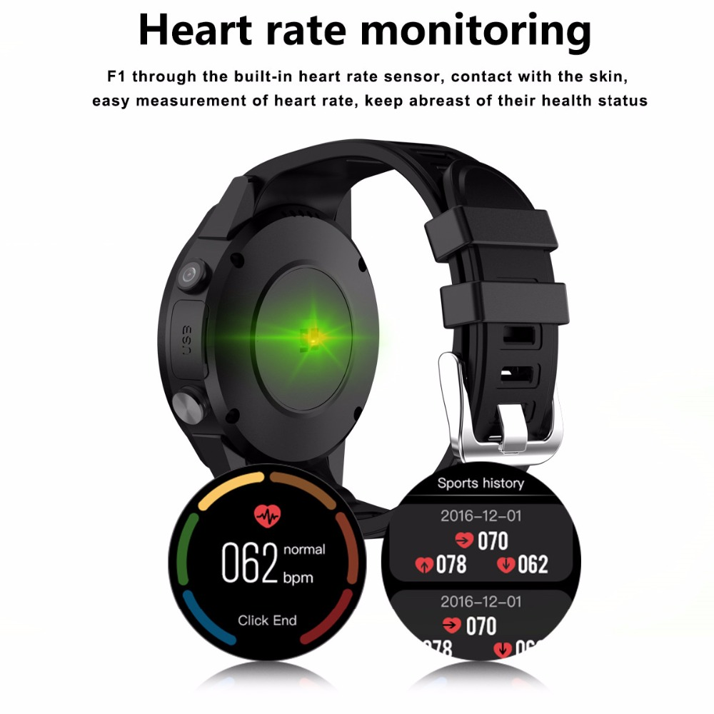 Sports Pedometer GPS Smart Watch with Camera Support ""Great Value""