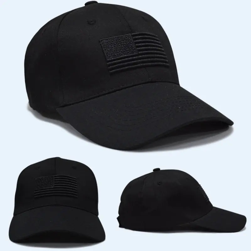 SIE CAPS "Embroidered American Flag" Tactical Baseball Caps
