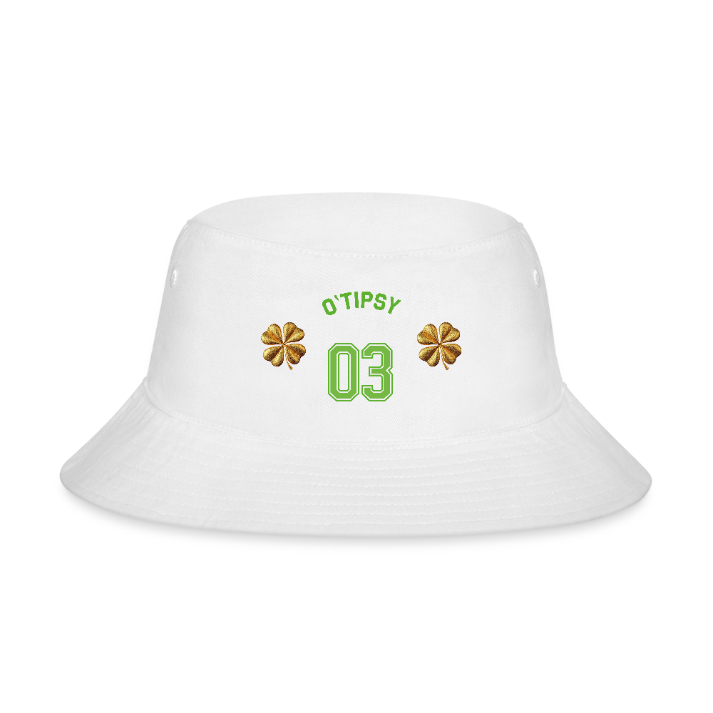 O'TTIPSY #03 Bucket Hat - white