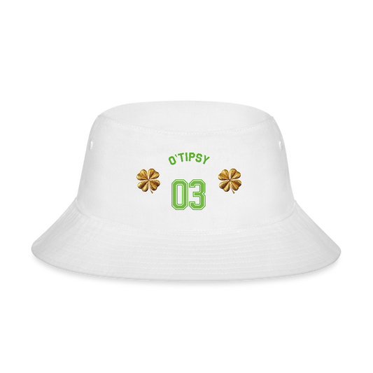 O'TTIPSY #03 Bucket Hat - white