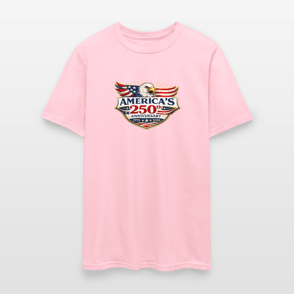 AMERICA 250th ANNIVERSARY Eagle Men's T-Shirt - pink