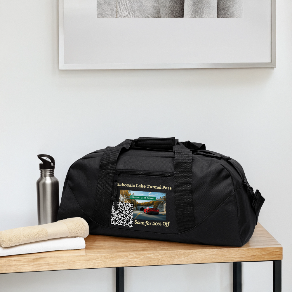 BABOOSIC LAKE TUNNEL PASS Duffel Bag - black