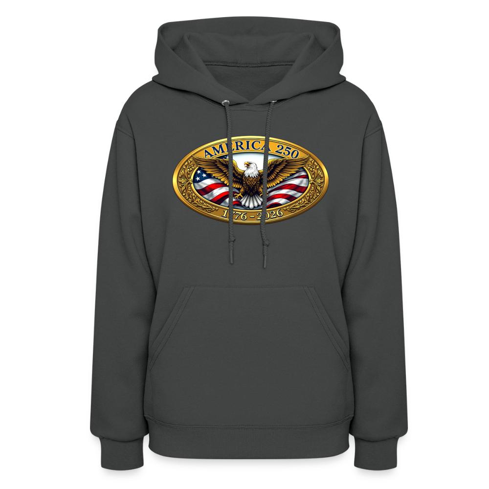 AMERICA 250 Women's Hoodie - asphalt