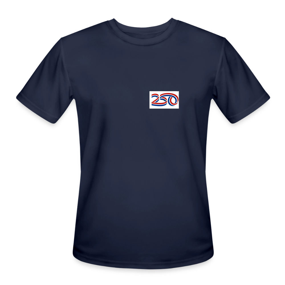 Amherst Men’s Moisture Wicking Performance T-Shirt - navy