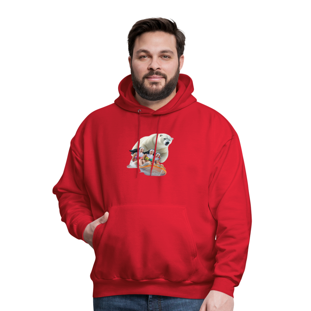 SLED SISTERS Men's Hoodie - red