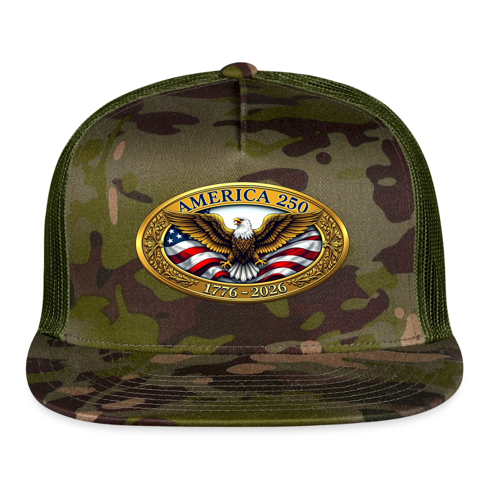 AMERICA 250 Trucker Hat - MultiCam\green