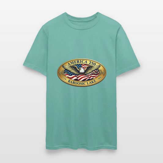 AMERICA 250 BABOOSIC LAKE Men's T-Shirt - aquatic