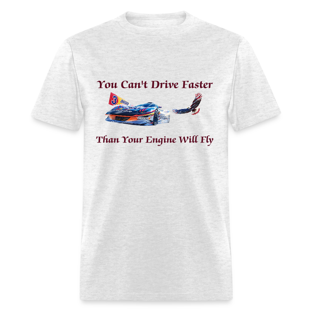 Drive Faster Digger 3 Unisex Classic T-Shirt - light heather gray