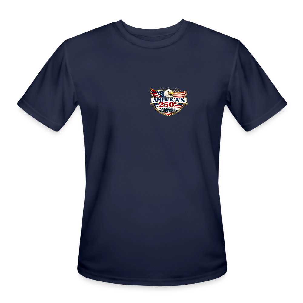 Men’s Moisture Wicking Performance T-Shirt - navy