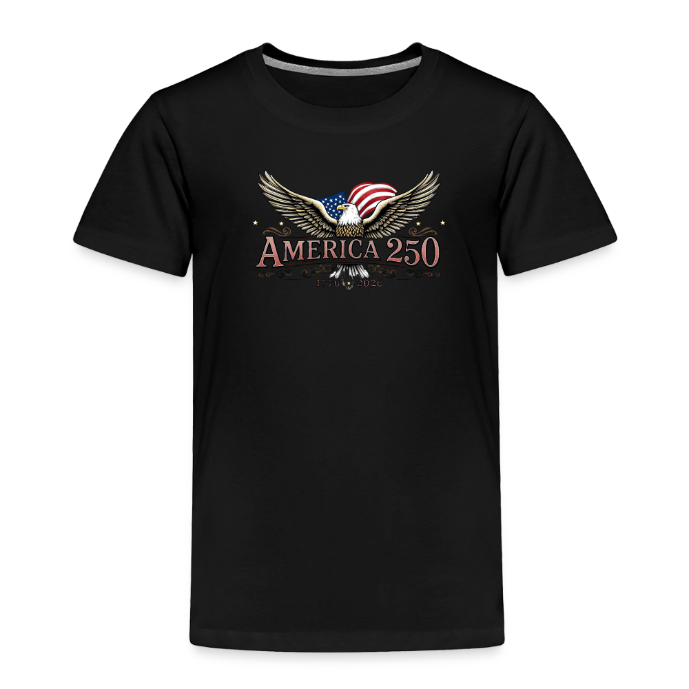 AMERICA 250 Toddler Premium T-Shirt - black
