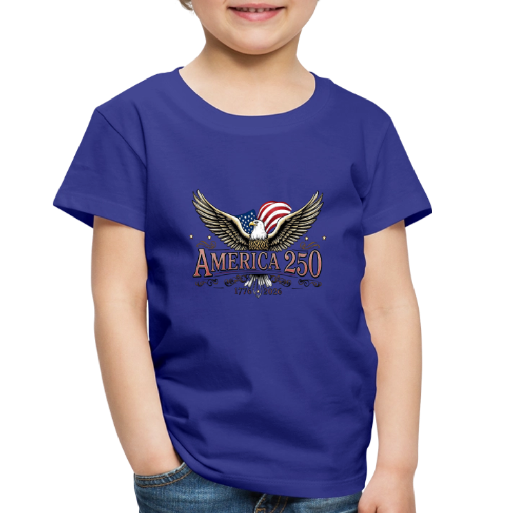 AMERICA 250 Toddler Premium T-Shirt - royal blue