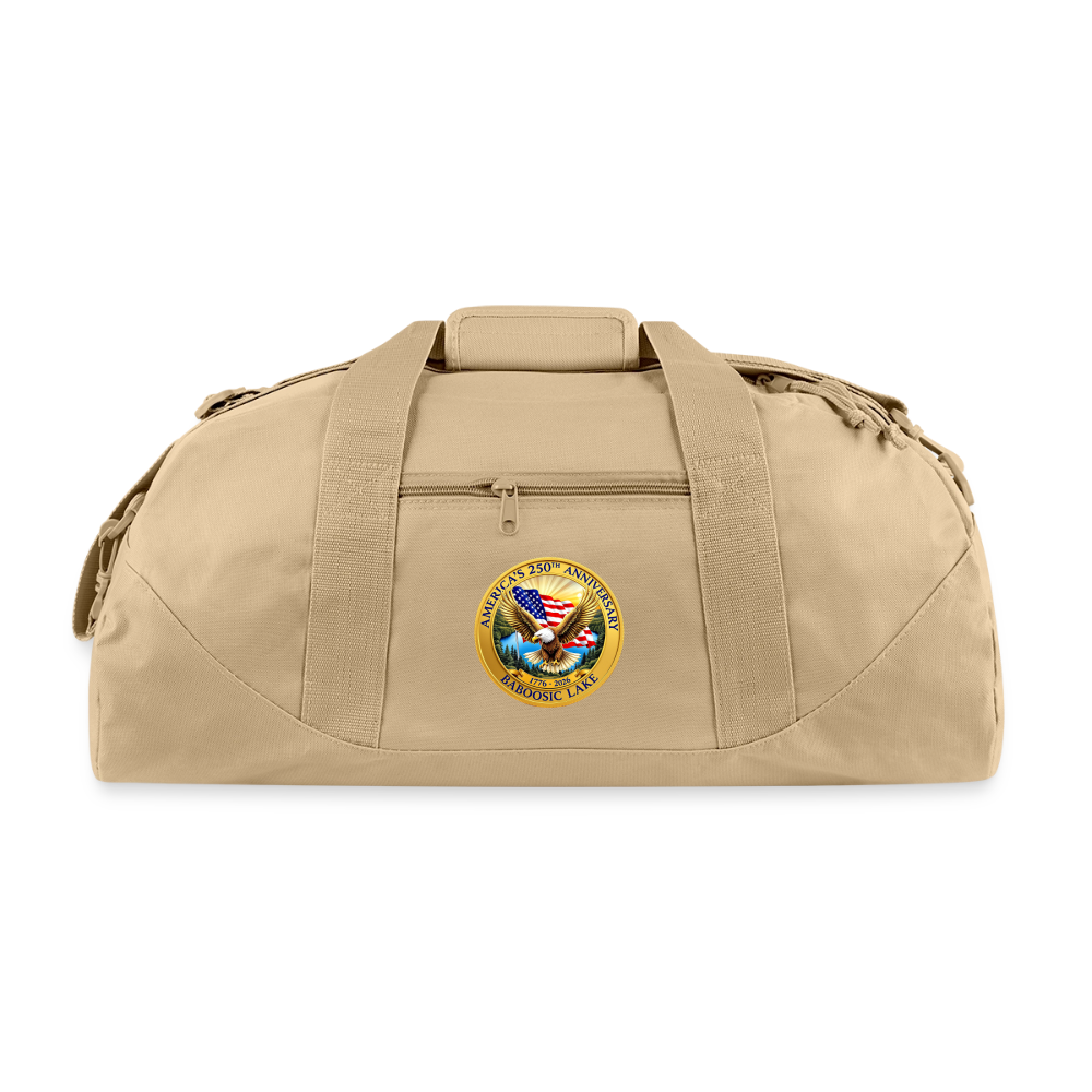 BABOOSIC LAKE AMERICA 250 Duffel Bag - beige