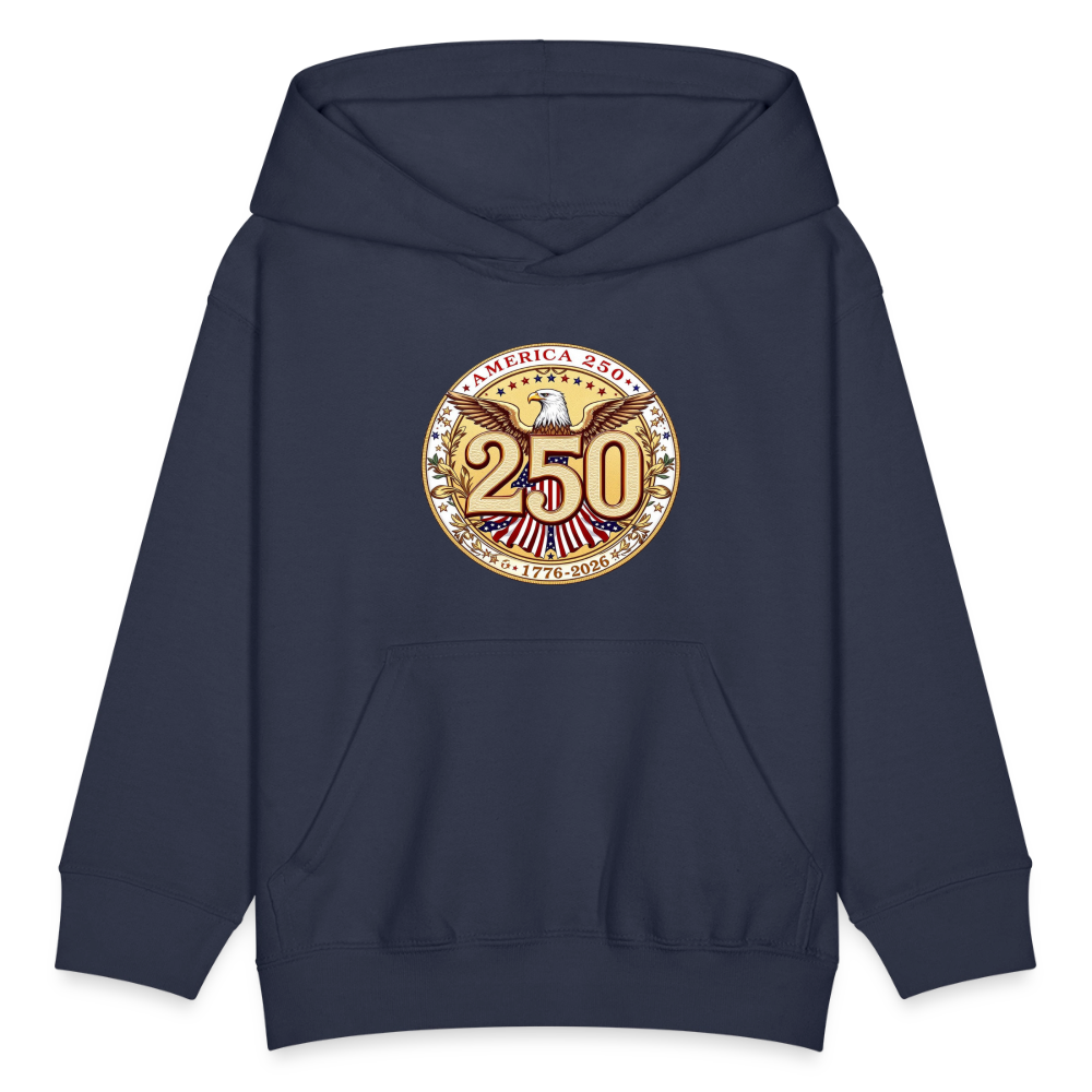 AMERICA 250 Kids' Hoodie - navy