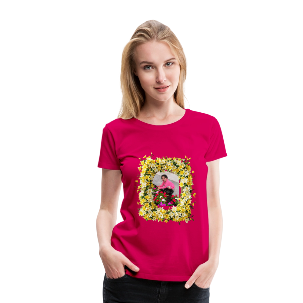 SERENITY 3 Women's T-Shirt - dark pink
