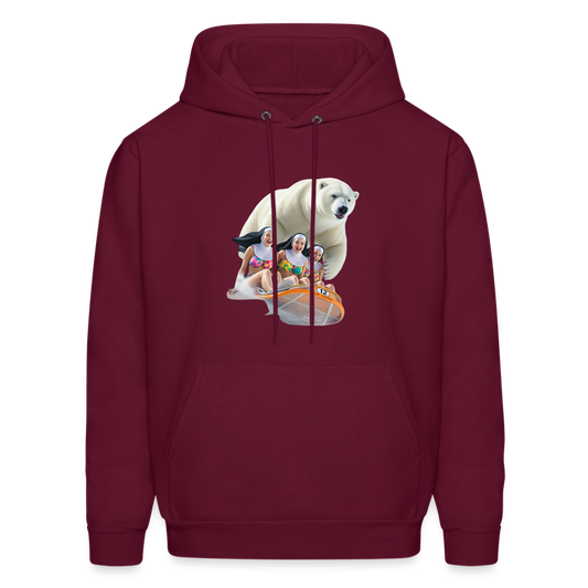 SLED SISTERS Men's Hoodie - burgundy