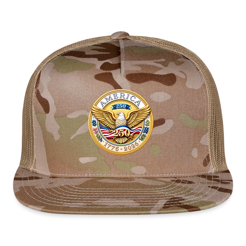 AMERICA 250 Trucker Hat - MultiCam\tan