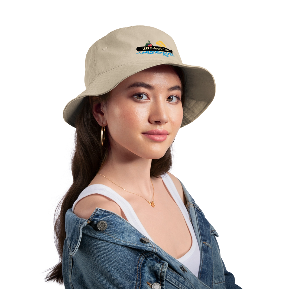 USS BABOOSIC LAKE Bucket Hat - cream