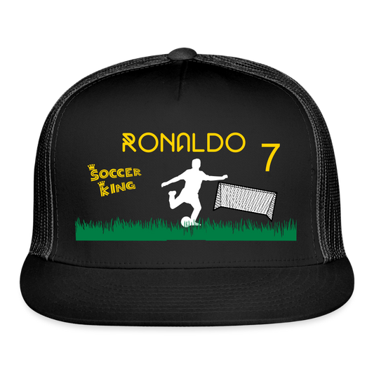 Ronaldo Trucker Hat - black/black