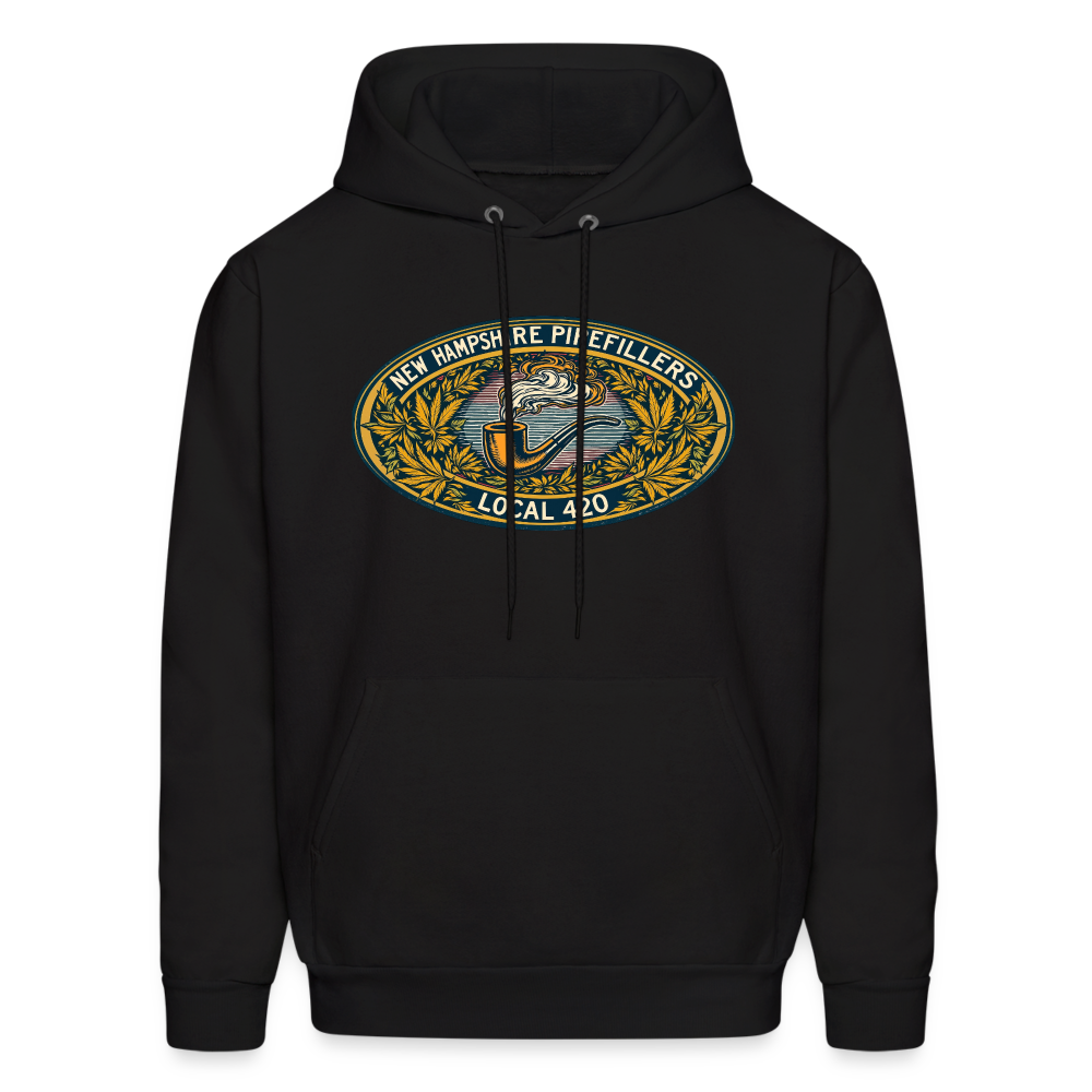 NEW HAMPSHIRE PIPEFILLERS UNION LOCAL 420 Hoodie 2 - black