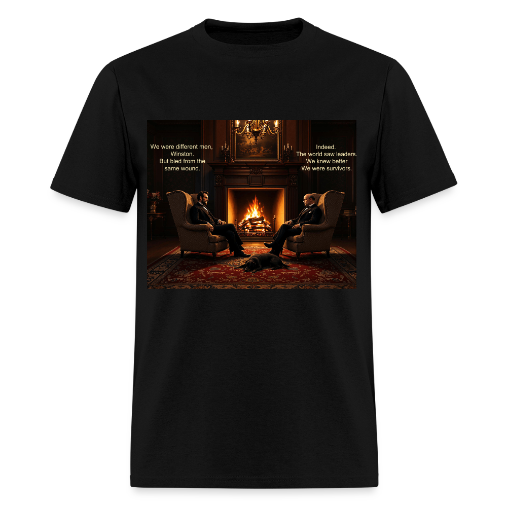 Lincoln Churchill Unisex Classic T-Shirt - black