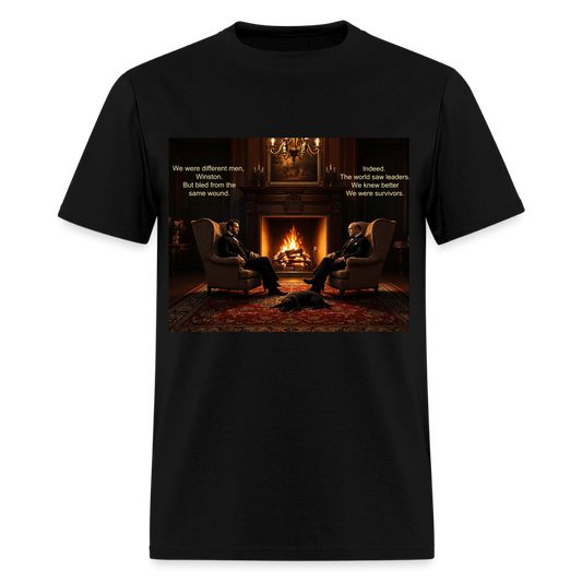 Lincoln Churchill Unisex Classic T-Shirt - black