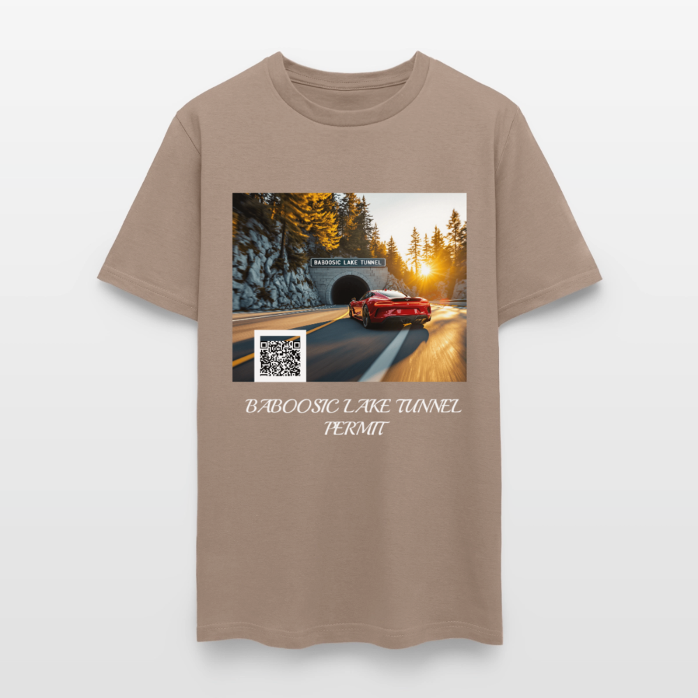 BABOOSIC LAKE TUNNEL PERMIT TEE - safari
