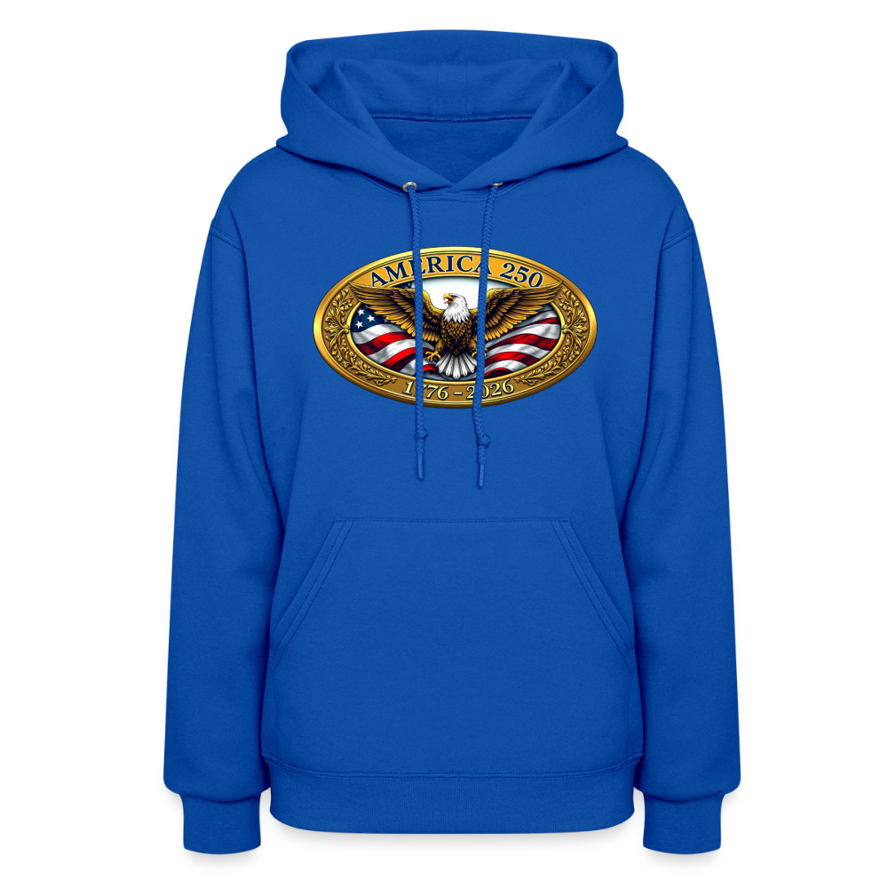 AMERICA 250 Women's Hoodie - royal blue