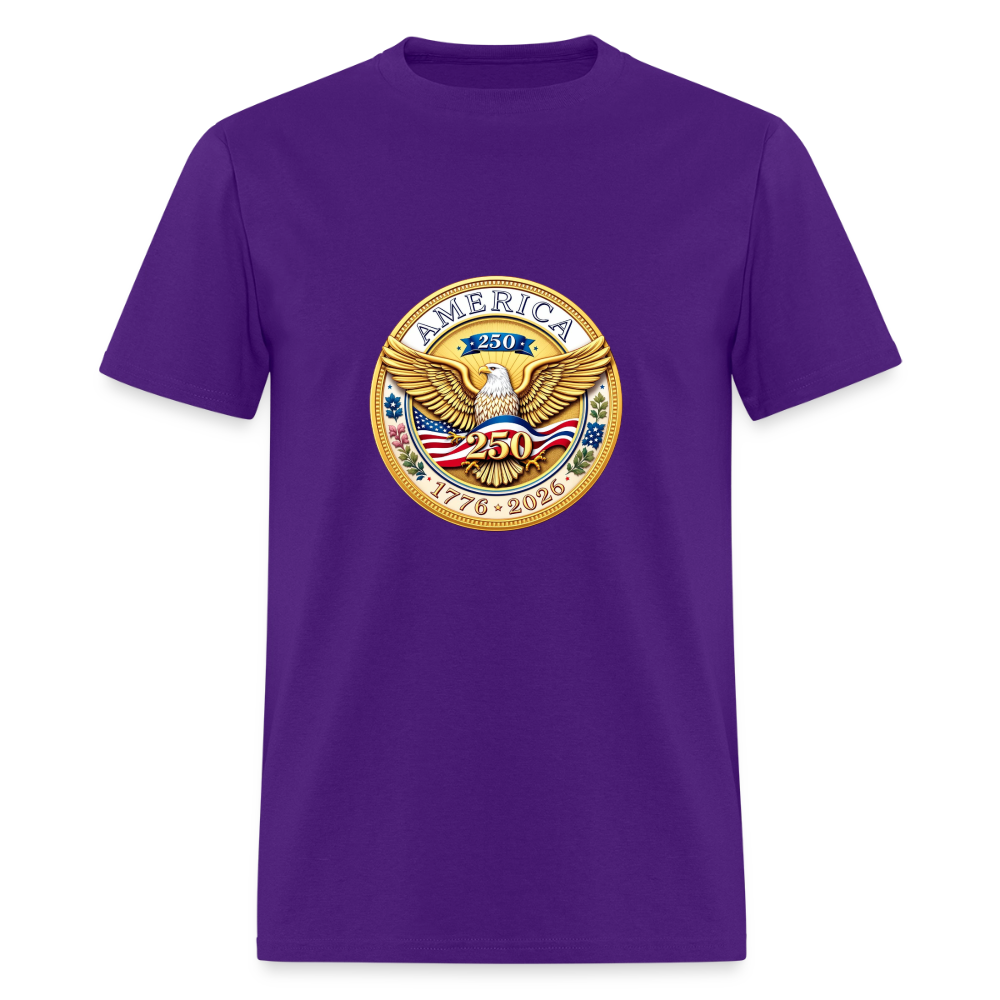 AMERICA 250 Men's T-Shirt - purple