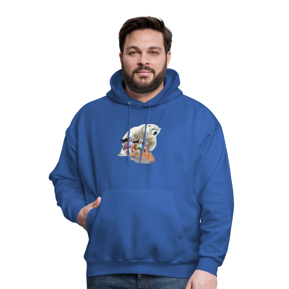 SLED SISTERS Men's Hoodie - royal blue