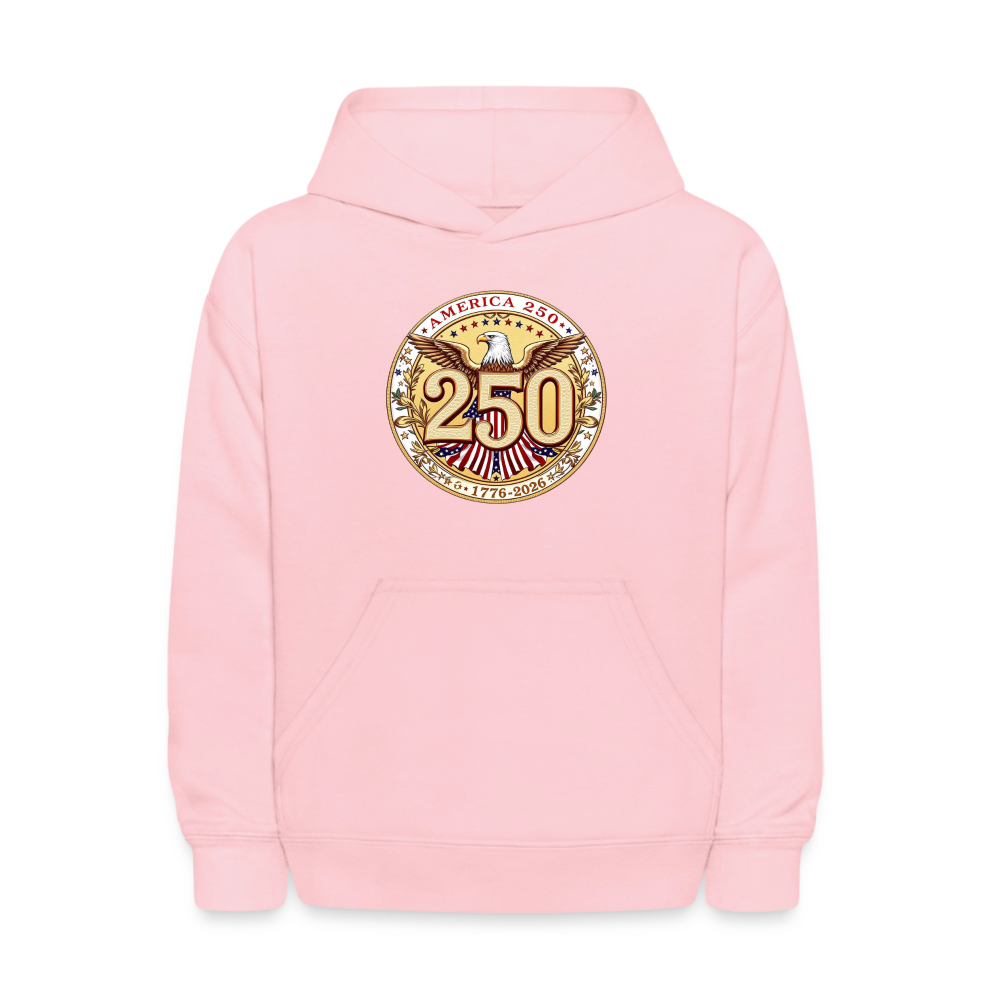 AMERICA 250 Kids' Hoodie - pink