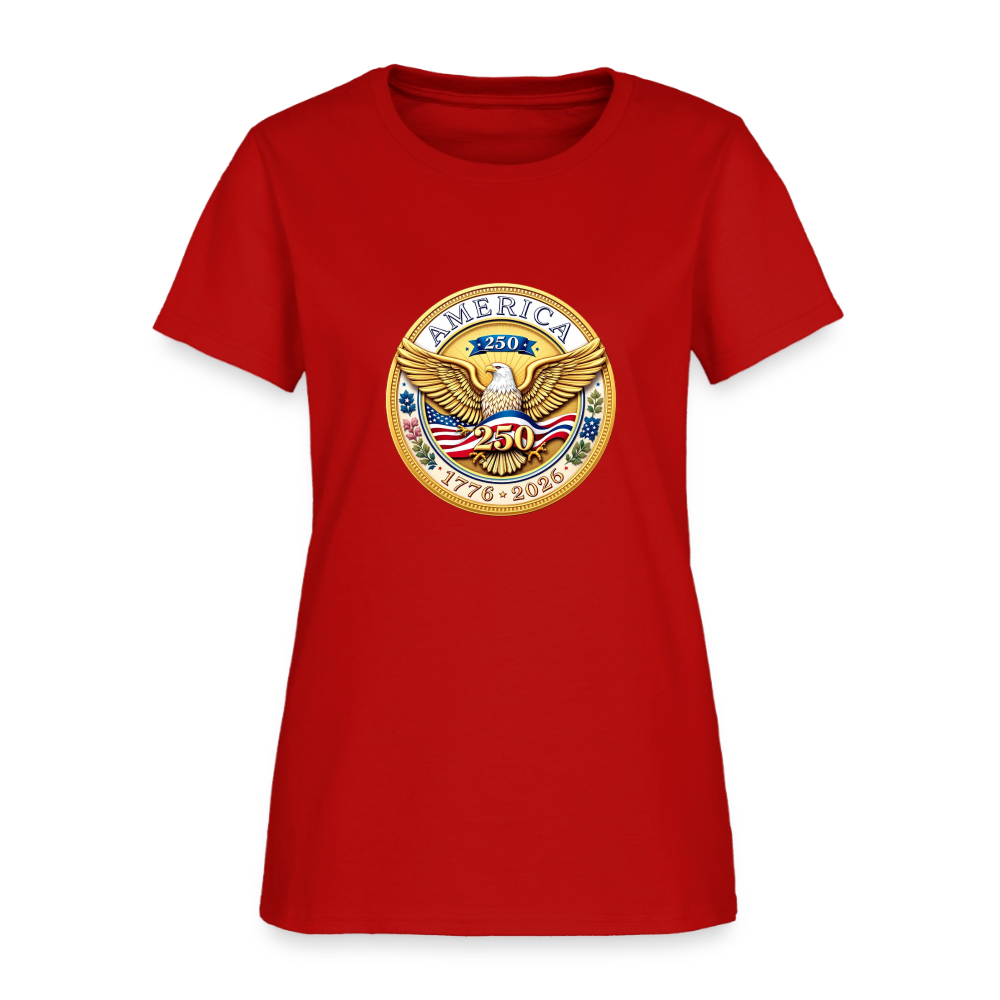AMERICA 250 Women's T-Shirt - red