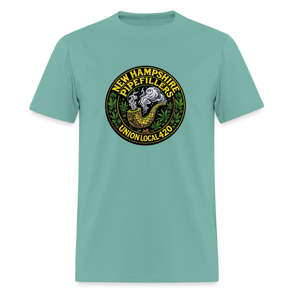 NH PF 420 Men's T-Shirt | GILDAN 5000 - aquatic