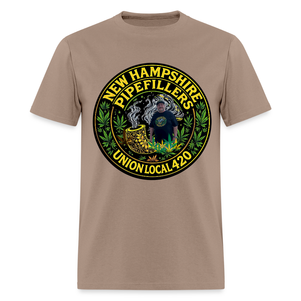 CHRIS 420 Unisex Classic T-Shirt - brown savana