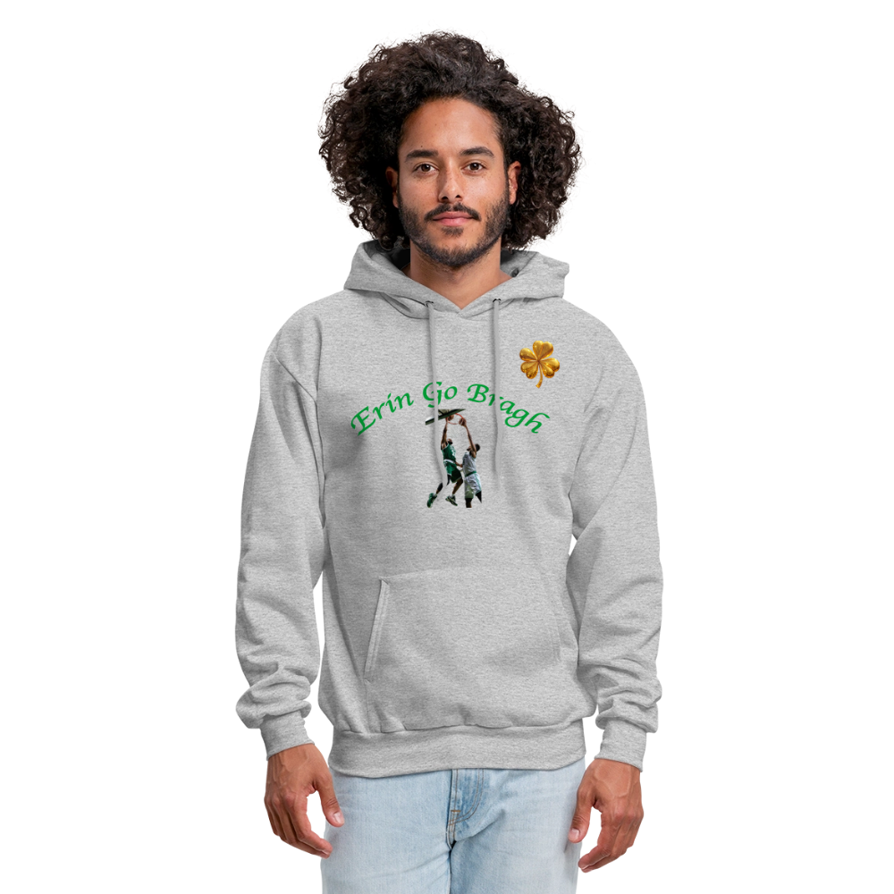 ERIN GO BRAGH DOUBLE GOLD Men's Hoodie - heather gray