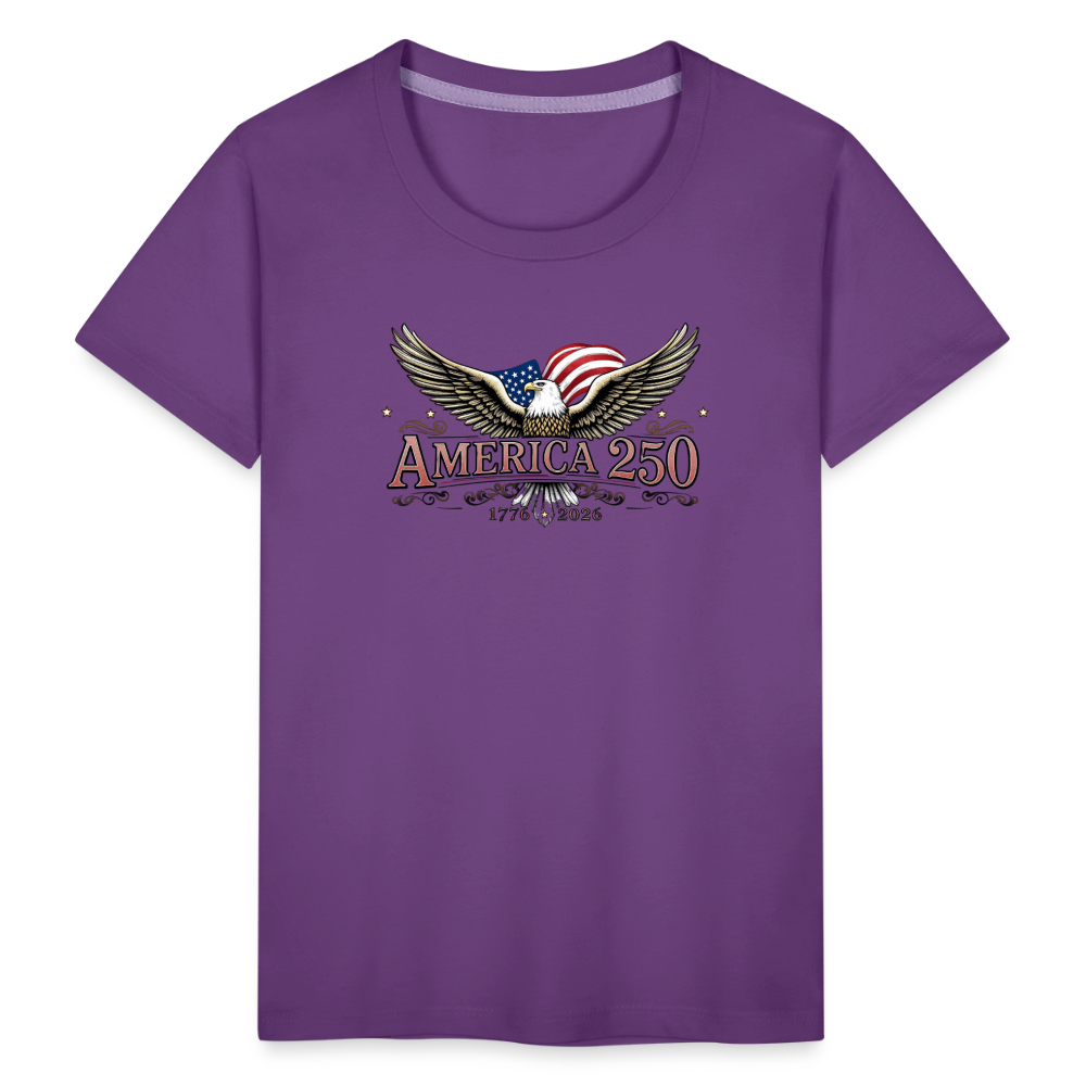 AMERICA 250 Toddler Premium T-Shirt - purple