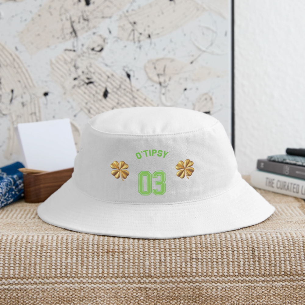 O'TTIPSY #03 Bucket Hat - white