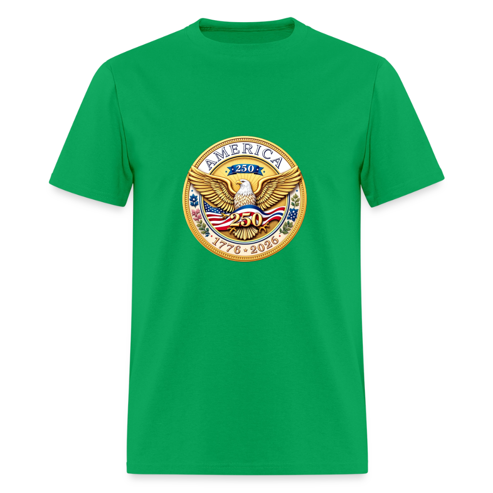AMERICA 250 Men's T-Shirt - bright green