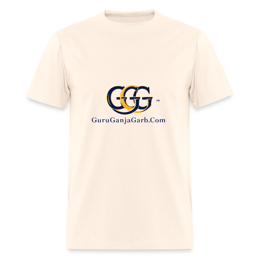 GGG LOGO Unisex Classic T-Shirt - natural