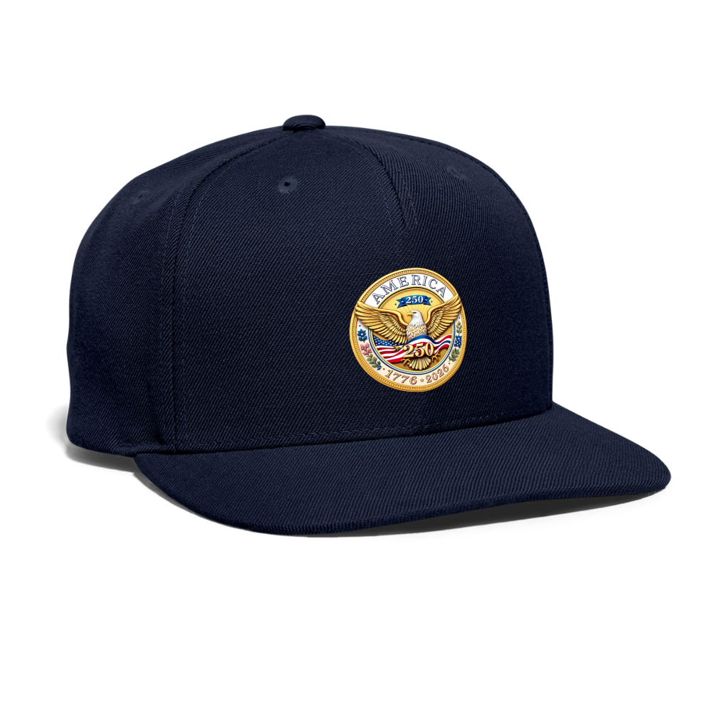 AMERICA 250 ORIGINAL Snapback Baseball Cap - navy