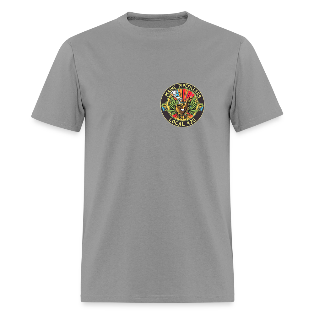 MAINE PIPEFILLERS LOCAL 420 Men's T-Shirt - rock