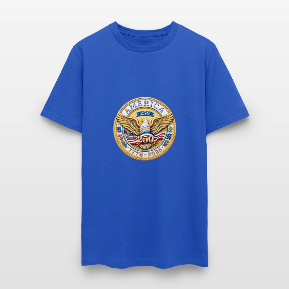 AMERICA 250 Men's T-Shirt - royal blue