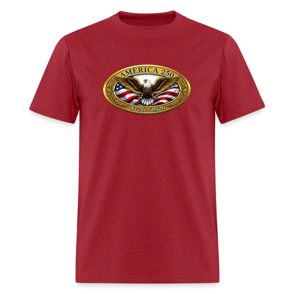 AMERICA 250 Men's T-Shirt - dark red