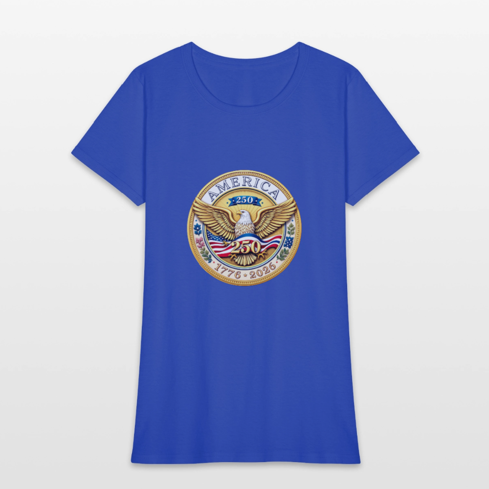 AMERICA 250 Women's T-Shirt - royal blue
