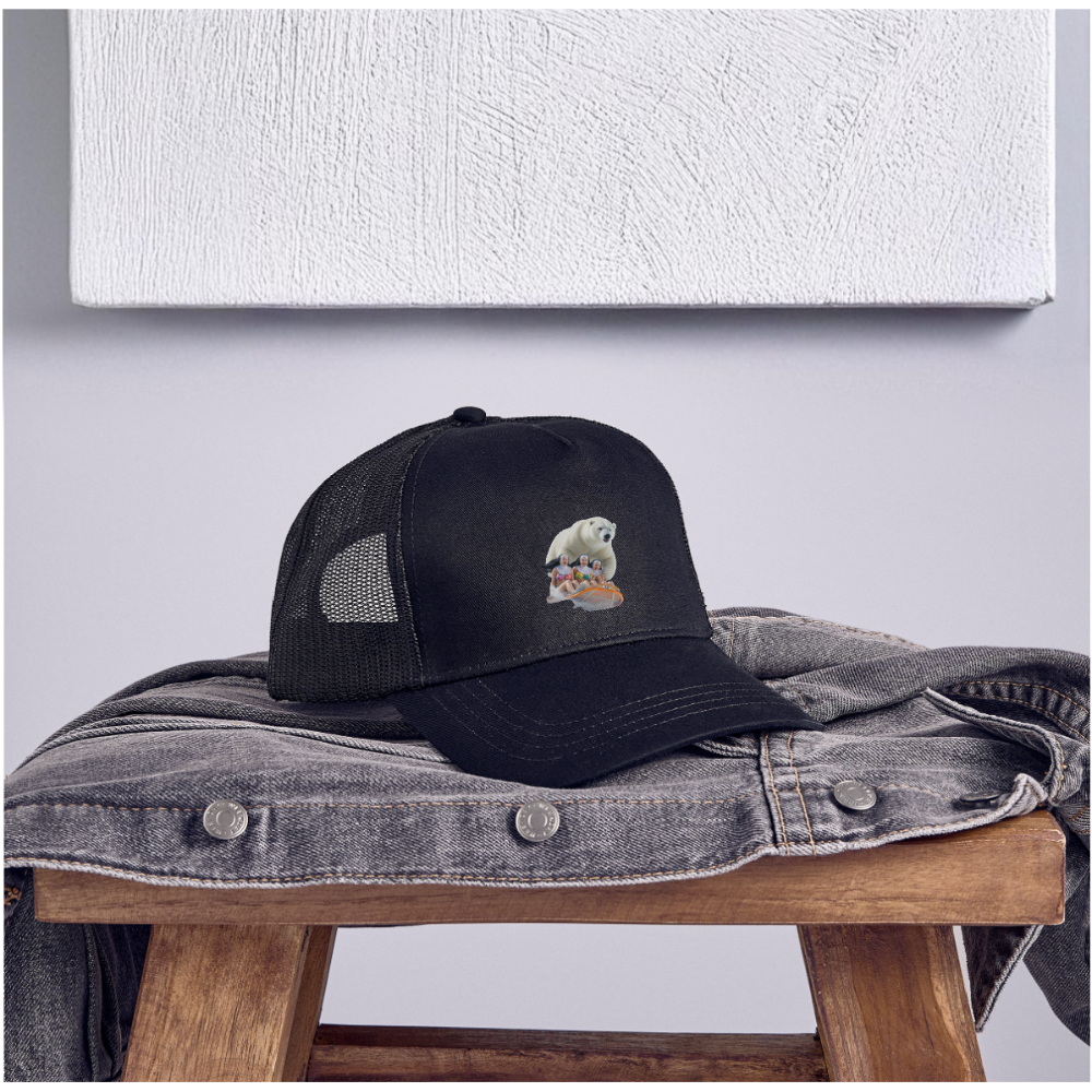 Sled Sisters Eco Trucker Cap - black/black