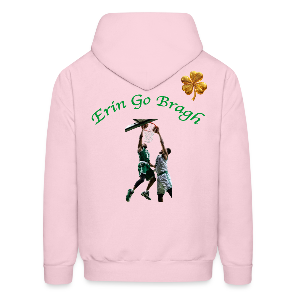 ERIN GO BRAGH DOUBLE GOLD Men's Hoodie - pale pink