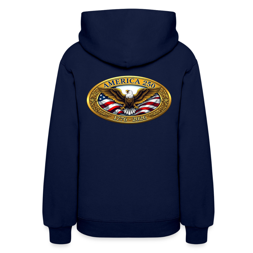 AMERICA 250 Women's Hoodie - navy