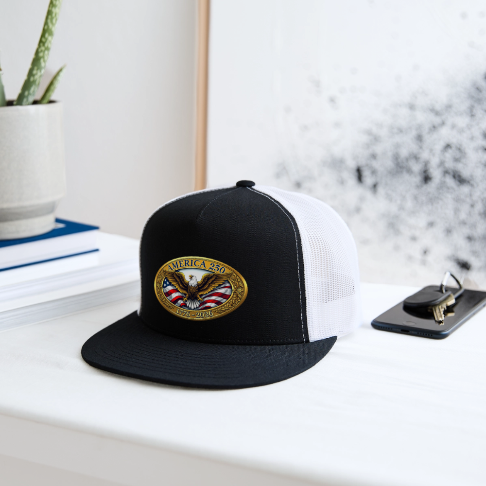 AMERICA 250 Trucker Hat - black/white