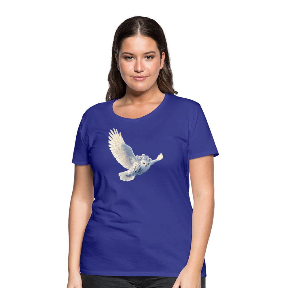 HOOTIE SNOW OWLS Women’s Premium T-Shirt - royal blue