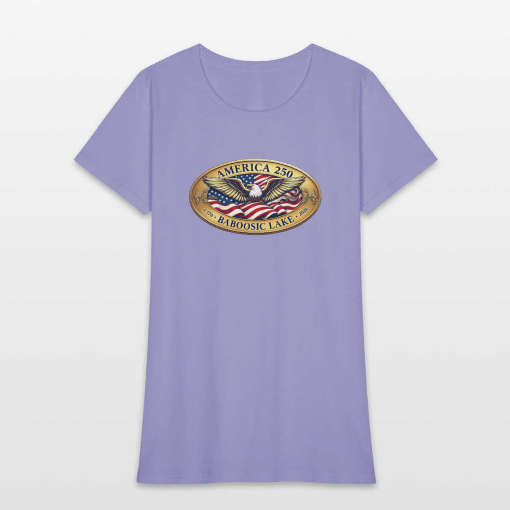 AMERICA 250 BABOOSIC LAKE AMERICA 250 Women's T-Shirt - lavender